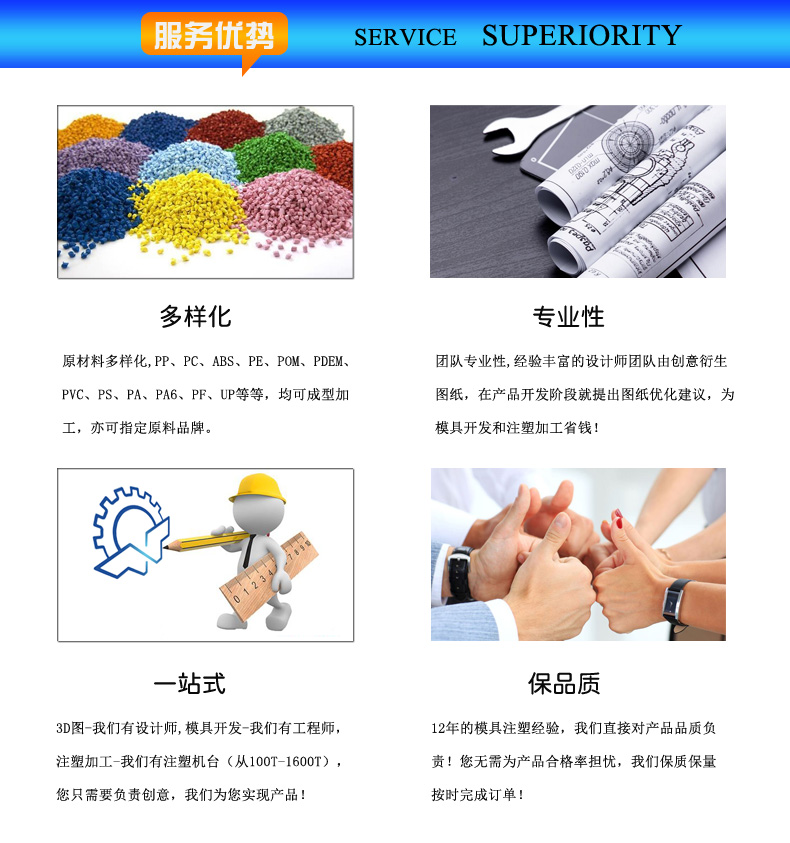 聞辭模具服務(wù)優(yōu)勢(shì)